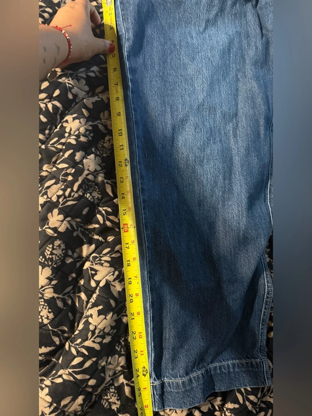 Madewell Blue Denim Utility Jumpsuit